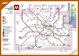 Stampa la mappa della metropolitana